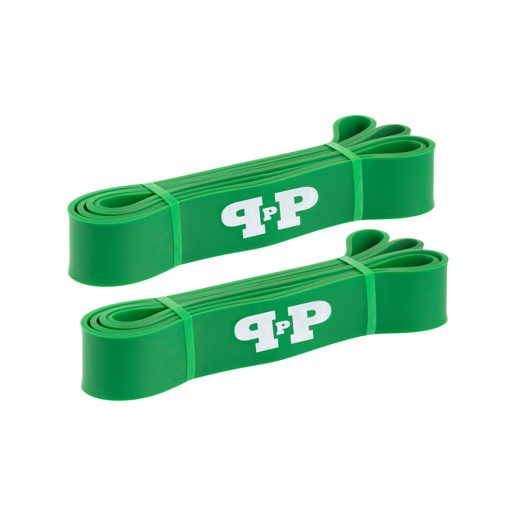 heavy green resistance band double pack