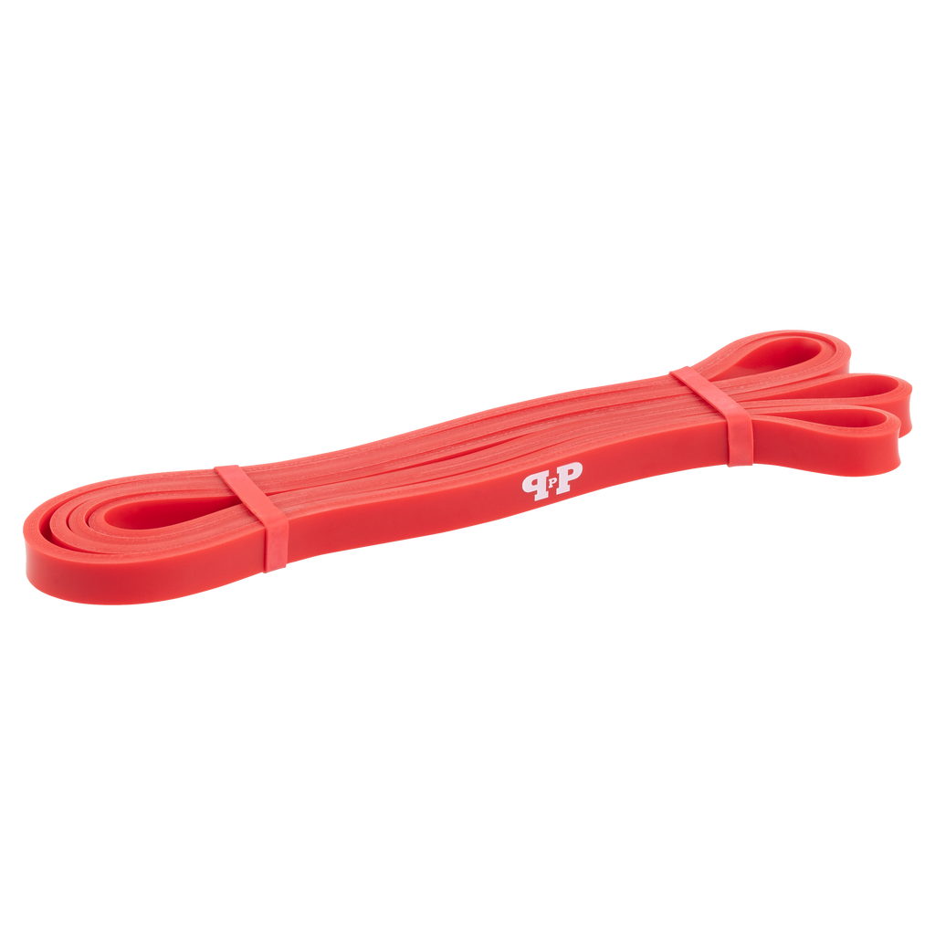 red resistance band for gym